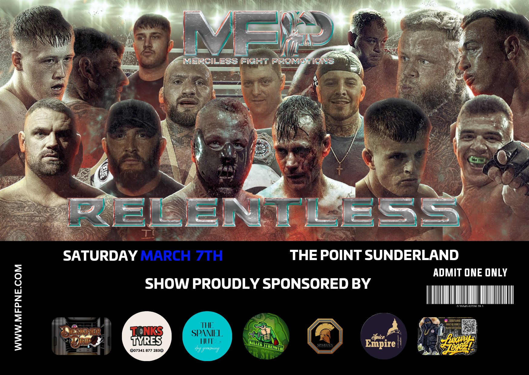 Relentless ticket image